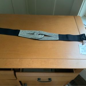 Woman’s Rivet Wide Decor Belt